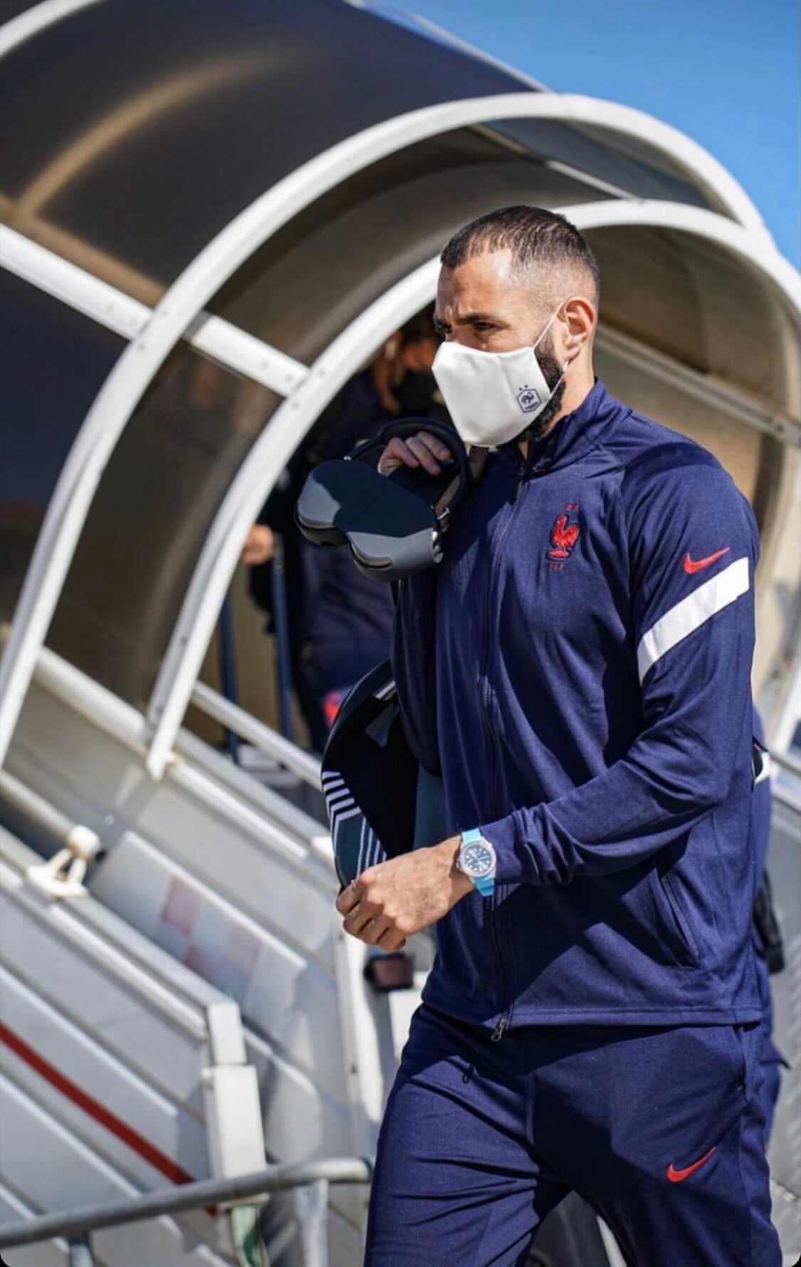 Karim Benzema Wearing Horus Straps