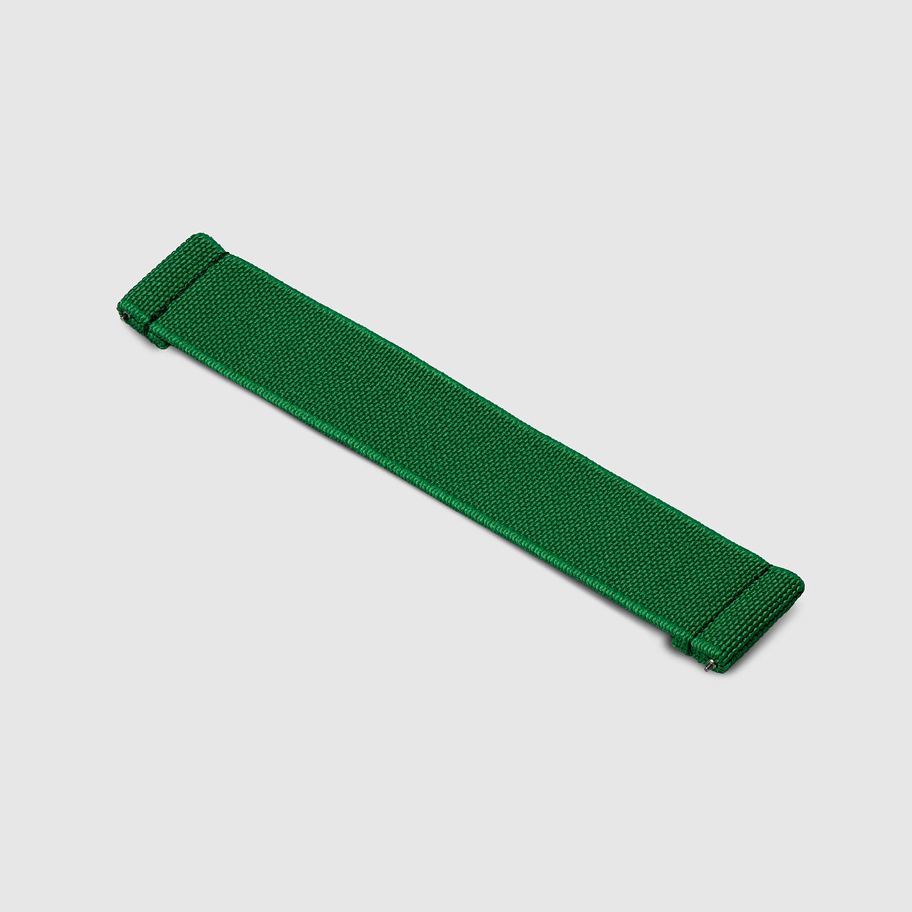 22mm Lug Width Elastic Strap - Emerald Green