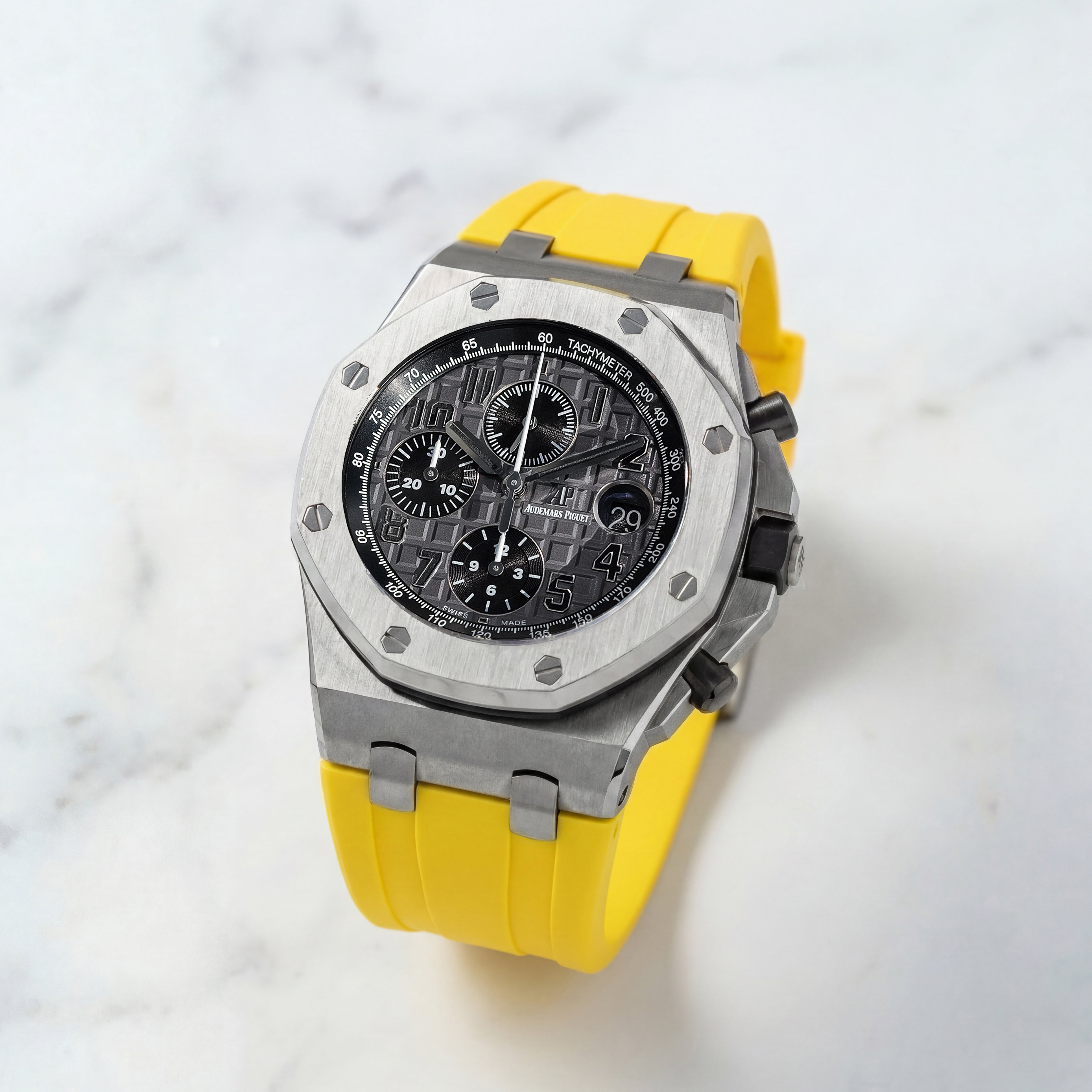 Audemars Piguet Royal Oak Offshore Sunshine Yellow Rubber Strap