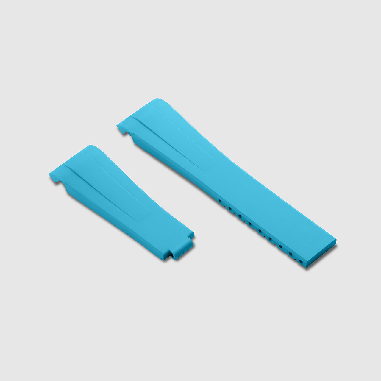 FKM Rubber Strap for Rolex GMTMaster II Miami Blue Horus Watch Straps