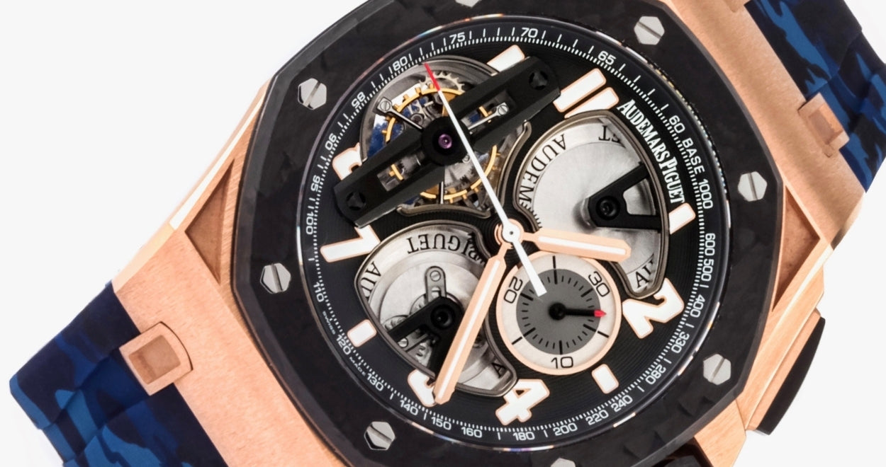 Rubber Strap for Audemars Piguet Royal Oak Offshore (44mm) - Ocean Camo