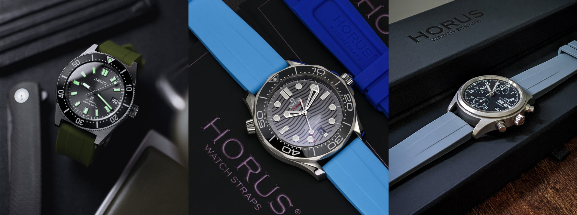 20mm Lug Width Rubber Straps