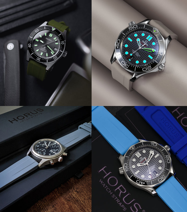 20mm Lug Width Rubber Straps