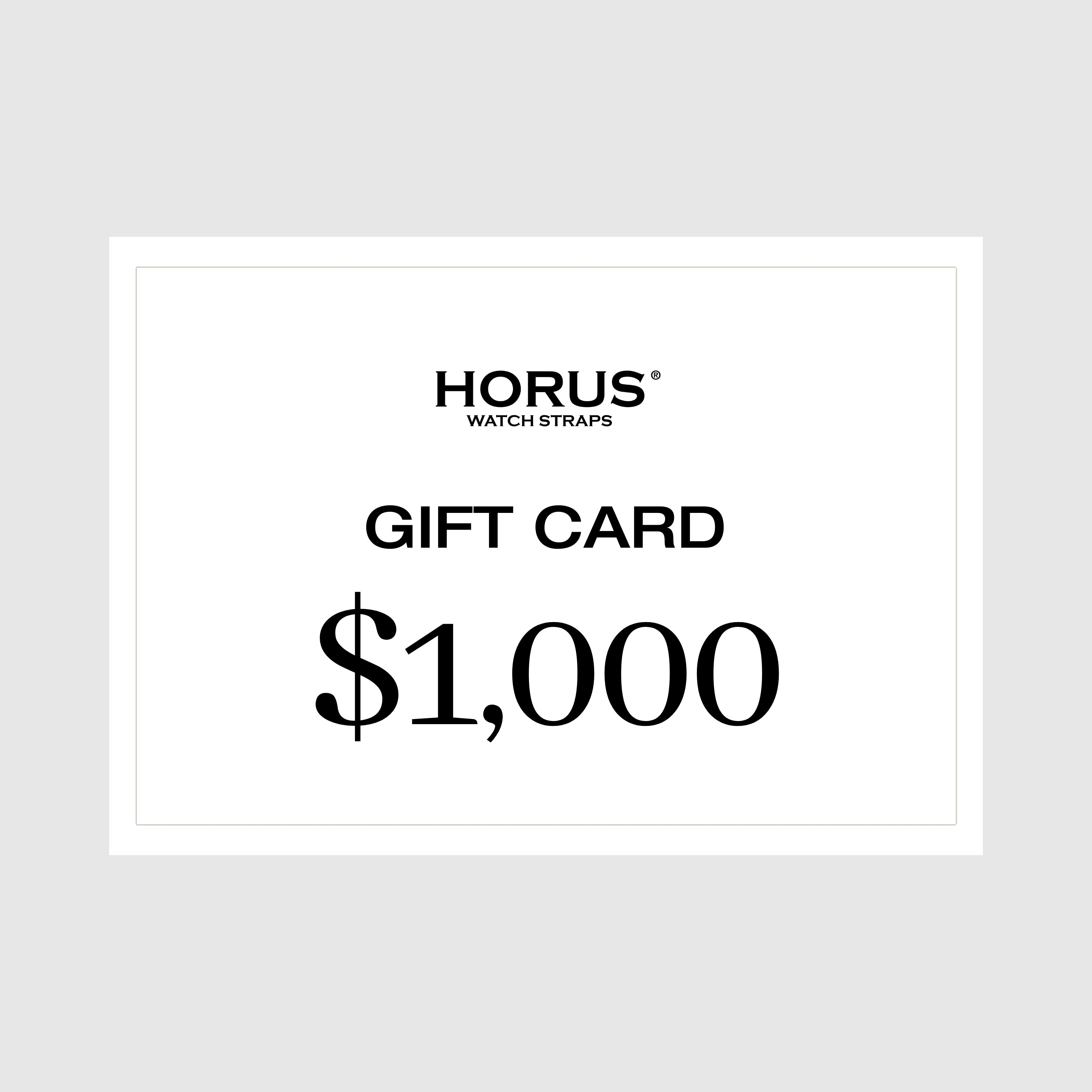HORUS GIFT CARD