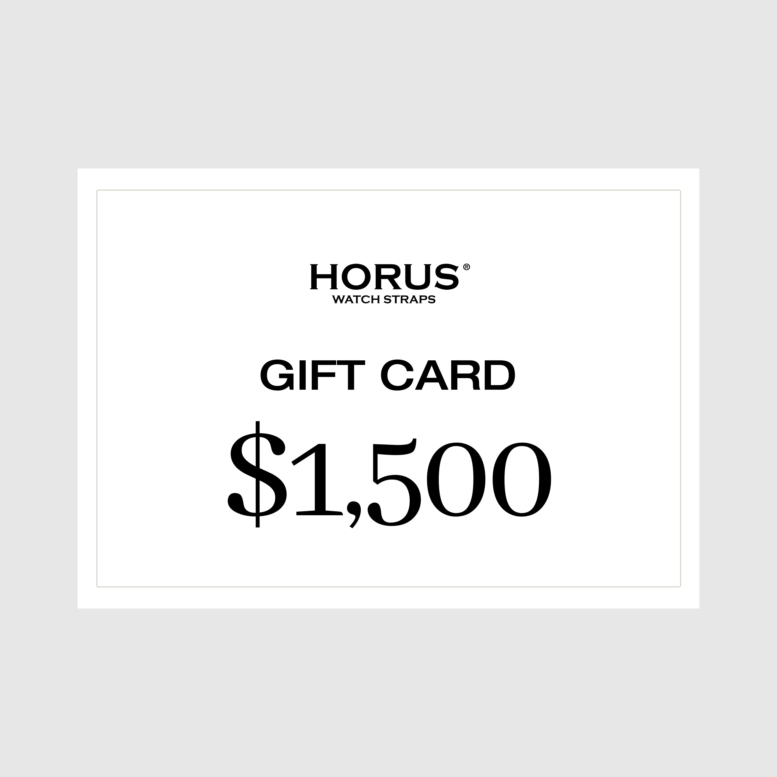 HORUS GIFT CARD