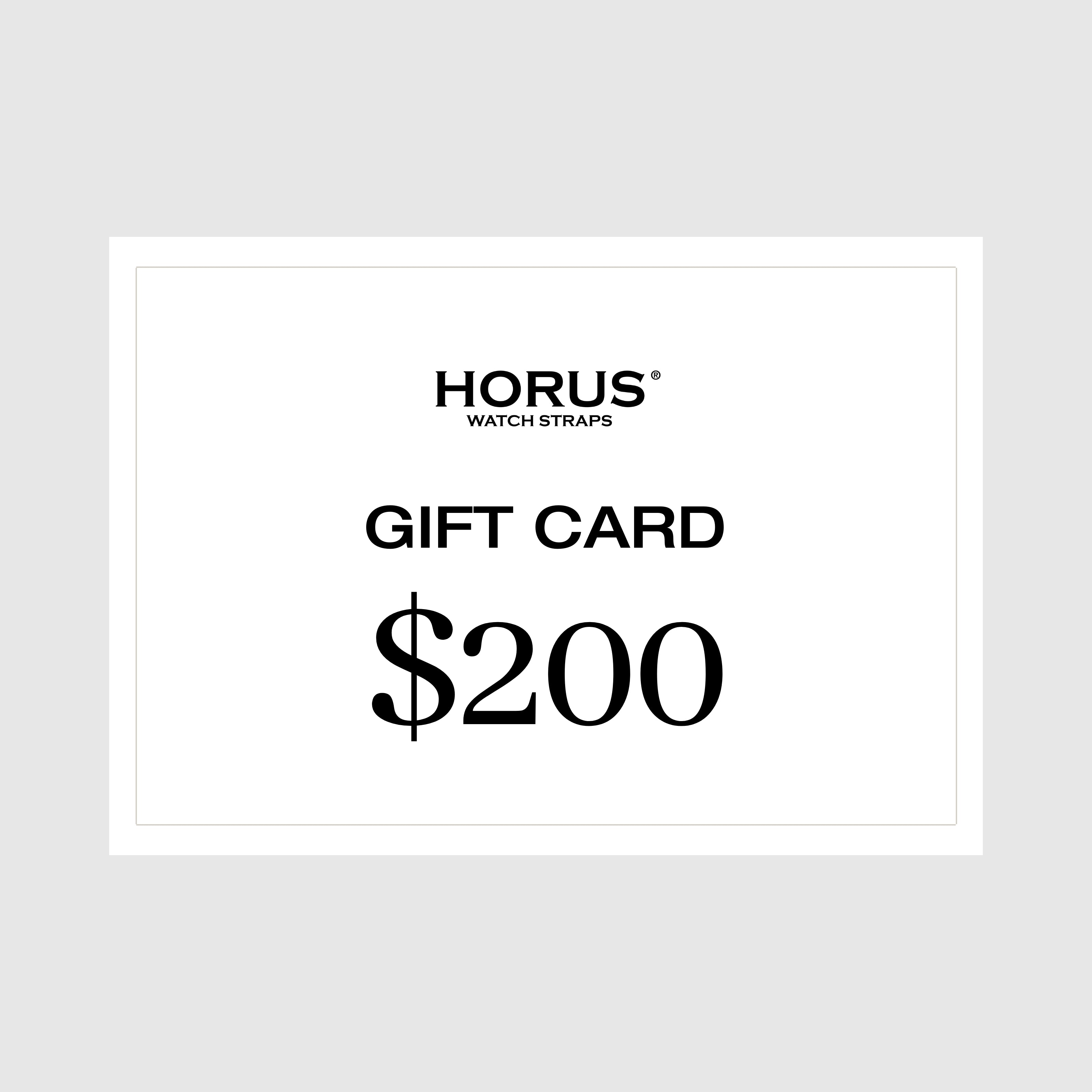 HORUS GIFT CARD