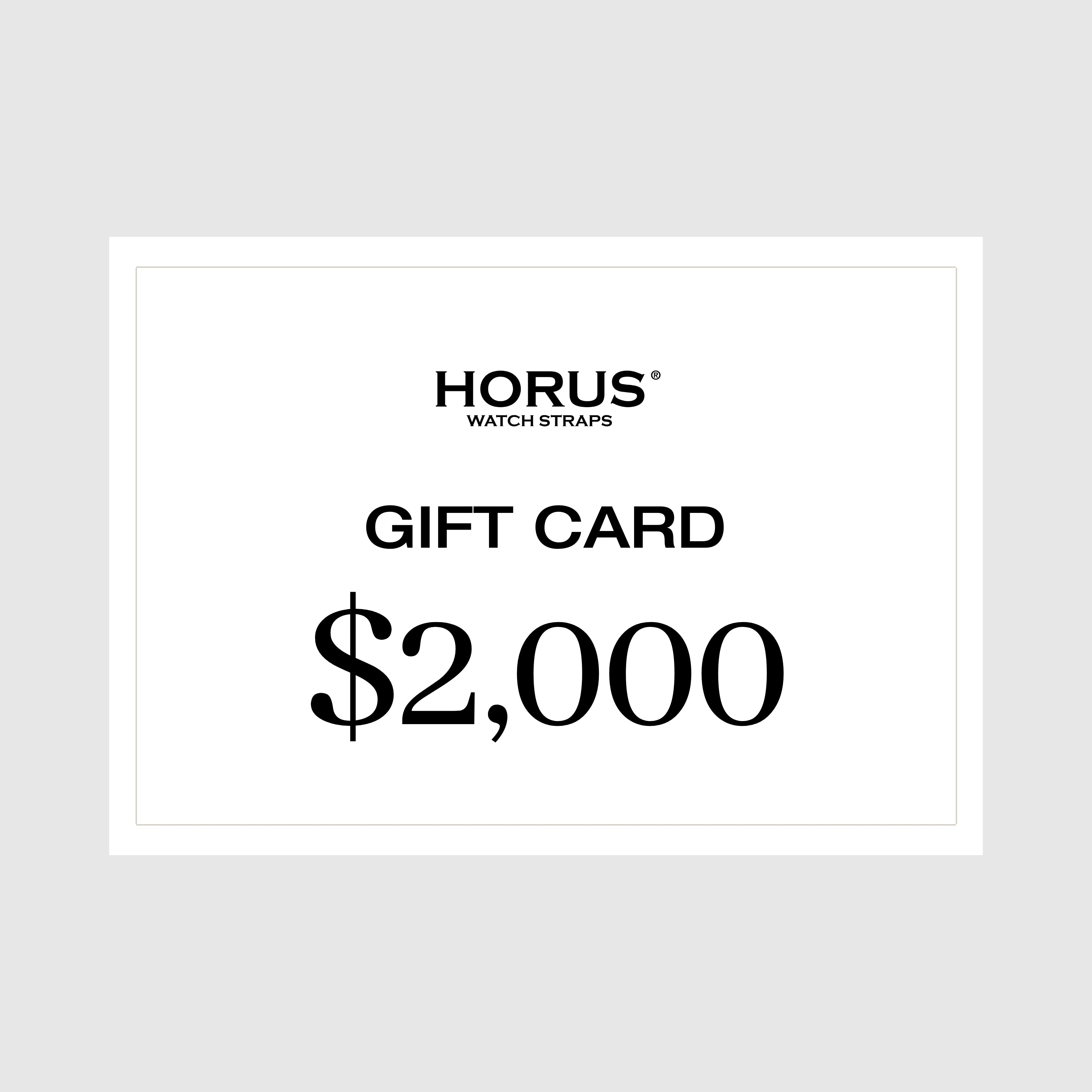 HORUS GIFT CARD