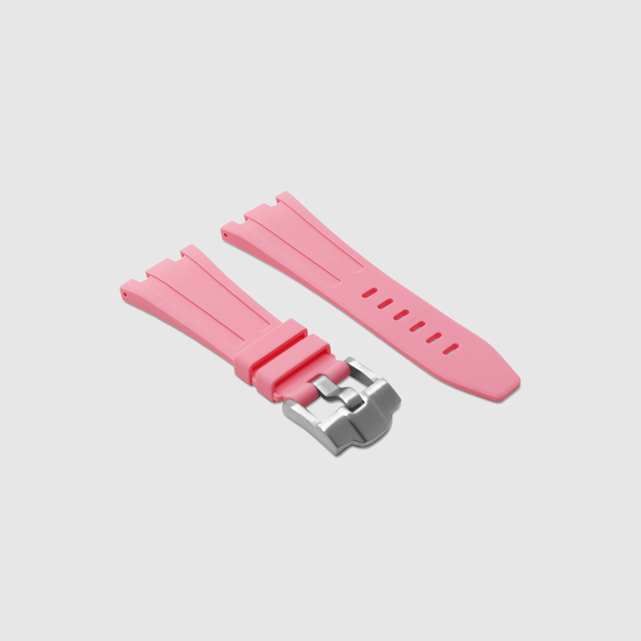 Rubber Strap for Audemars Piguet Diver - Flamingo Pink