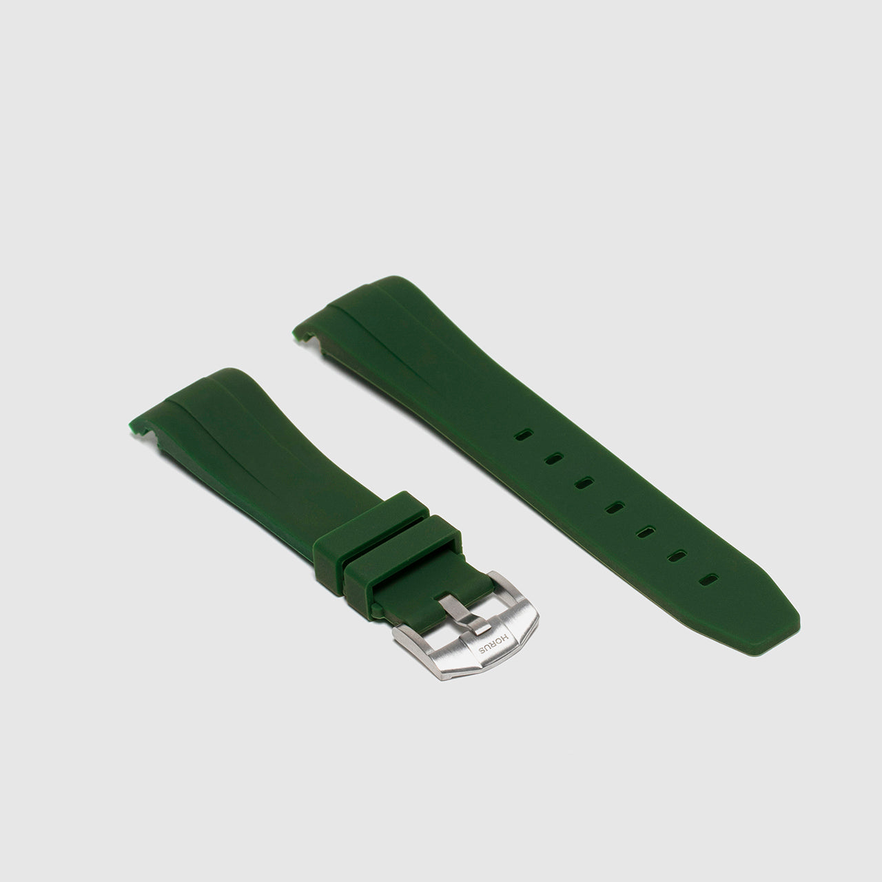 Rolex Datejust II Forest Green Rubber Strap