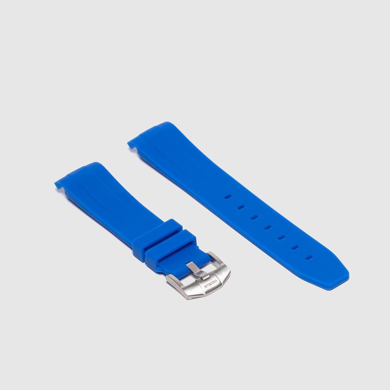 Rubber Strap for Rolex Oyster Perpetual - Gulfstream Blue