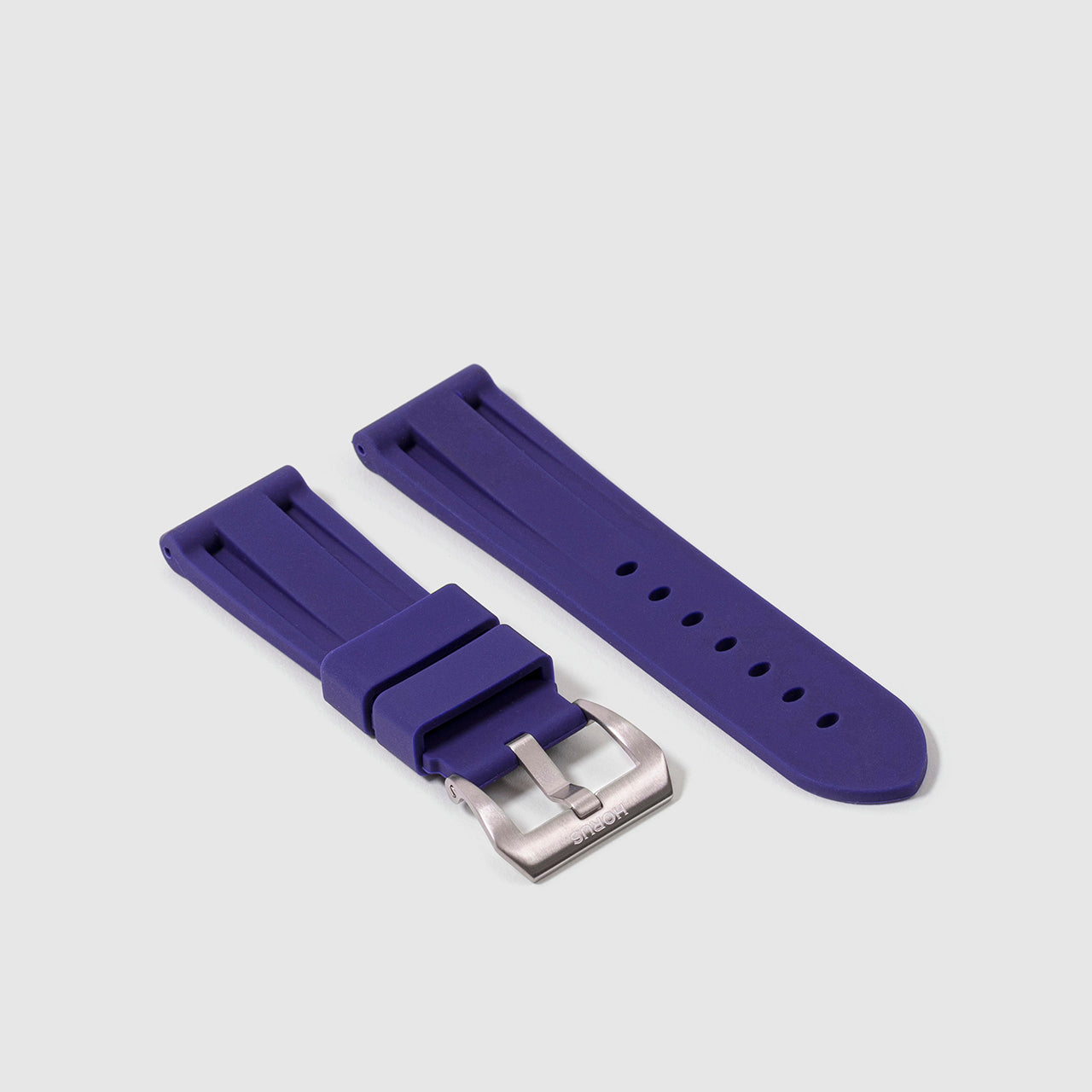 Rubber Strap for Breitling Chronoliner Royal Purple