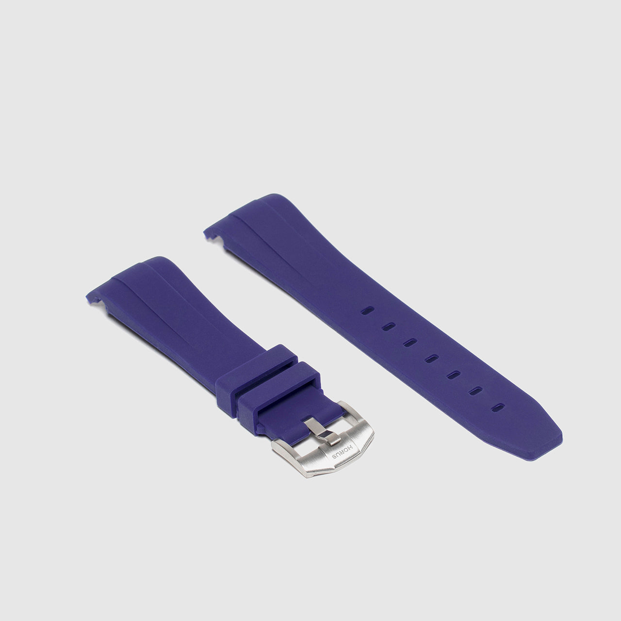 【らむ】 Royal-Purple-Rubber-Strap-For-