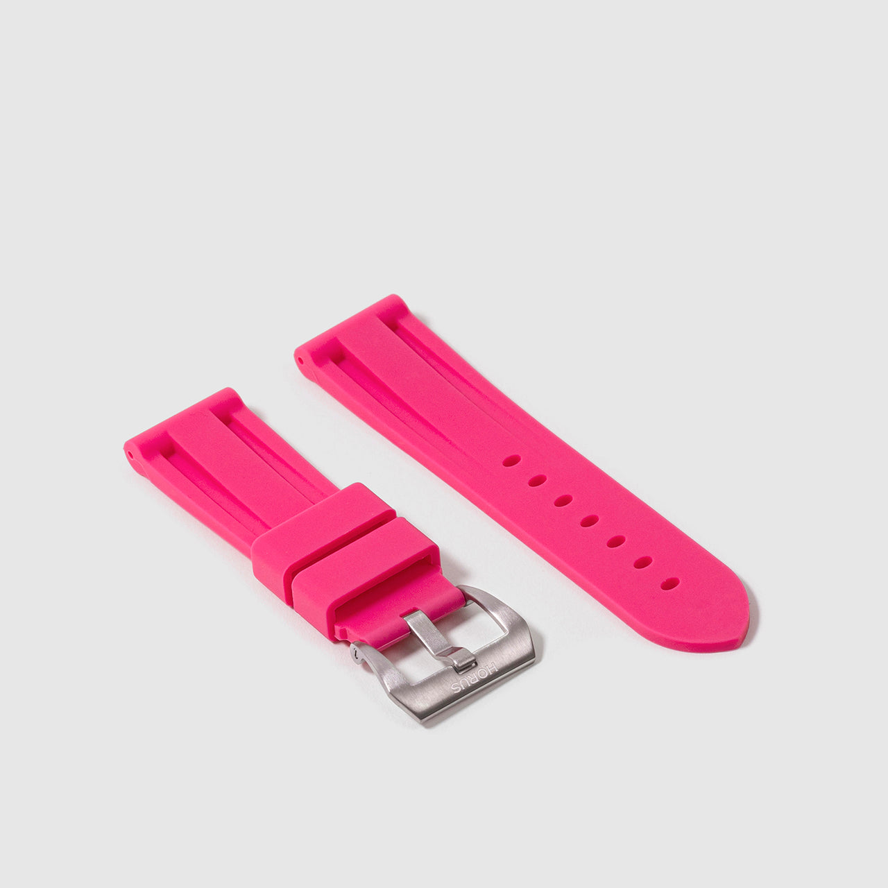 Rubber Strap for Panerai Submersible - South Beach Pink