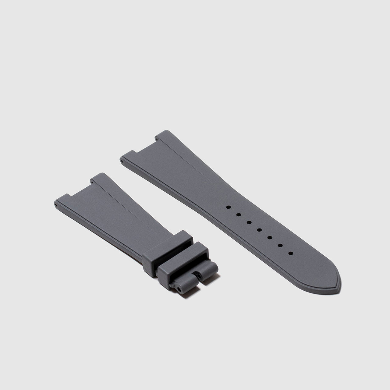 FKM Rubber Strap for Patek Philippe Nautilus - Steel Grey
