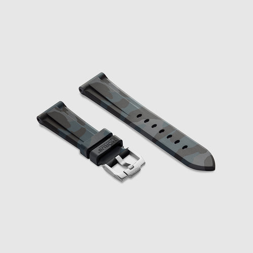 FKM Rubber Strap for Bell & Ross V2-93 - Carbon Camo
