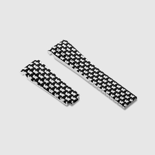 FKM Rubber Strap for Rolex Yacht-Master on Bracelet - Derpy Dino