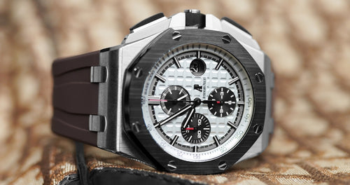 Rubber Strap for Audemars Piguet Royal Oak Offshore (44mm) - Espresso Brown