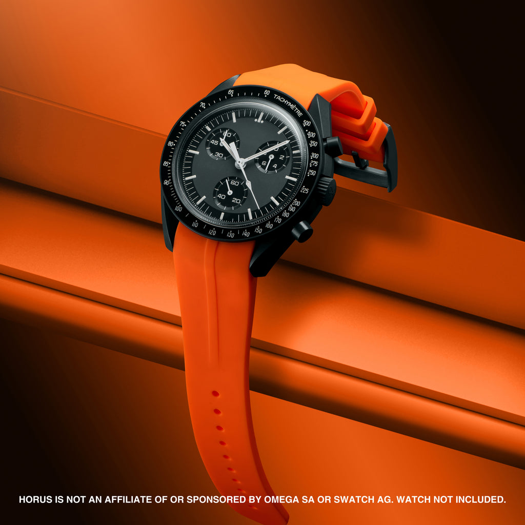 OMEGA × Swatch ジュピター　HORUS ラバーベルト付き Straps for Omega x Swatch MoonSwatch - Mission to Jupiter