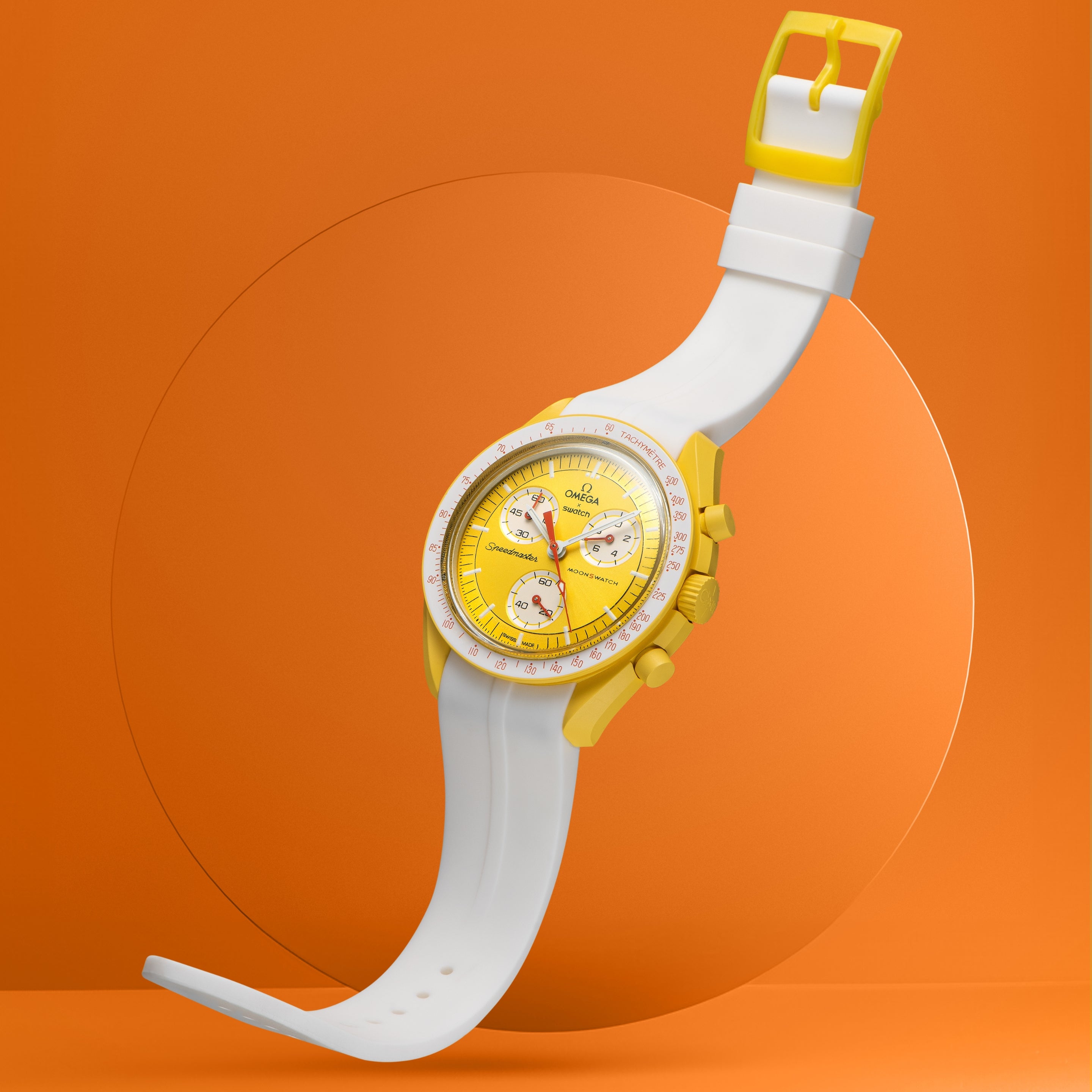 Rubber Strap for Swatch x Omega Moonswatch Mix & Match Buckle - Arctic ...