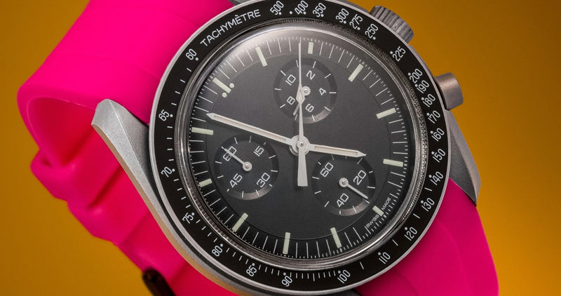 RUBBER STRAP - SOUTH BEACH PINK