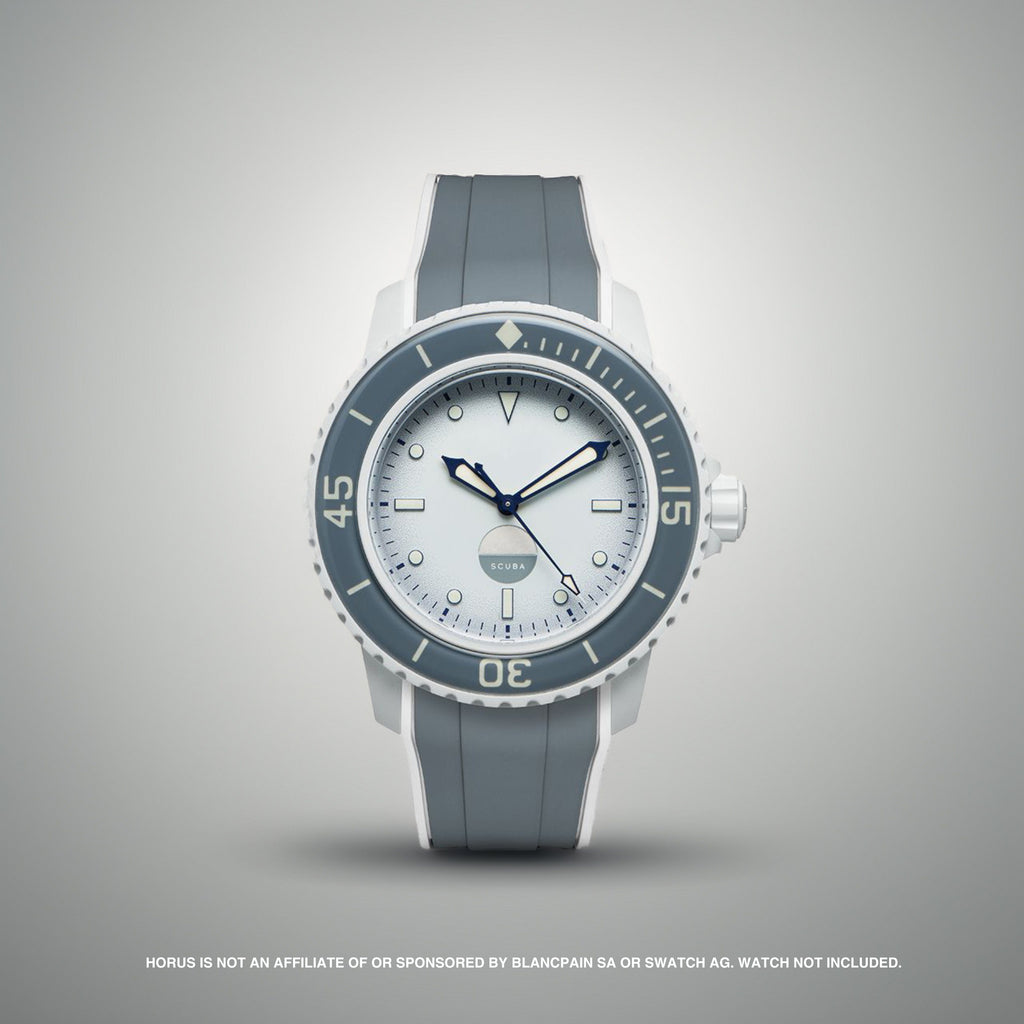 FKM Integrated Rubber Strap for Blancpain x Swatch Fifty Fathoms