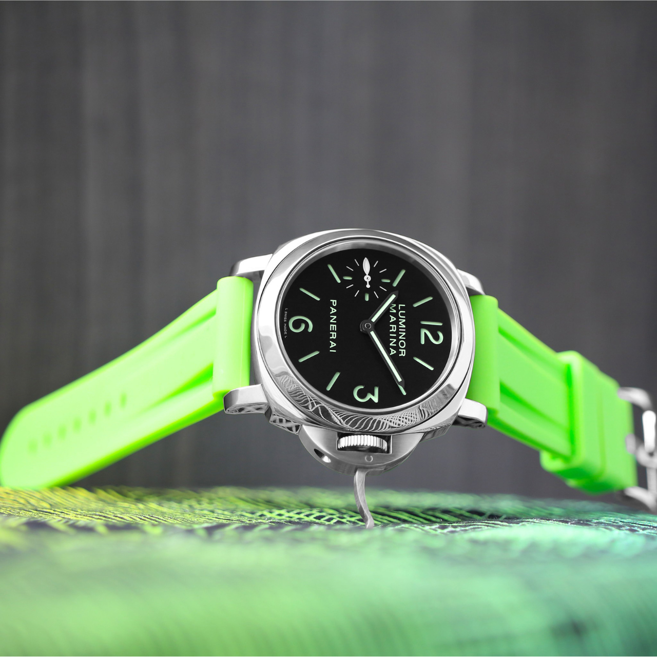 Panerai luminor green strap store