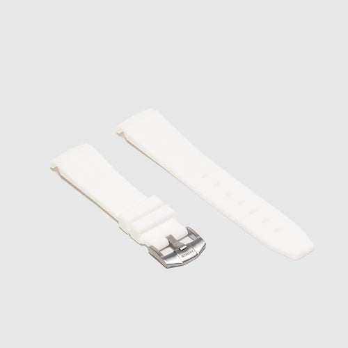 Rubber Strap for Rolex GMT Master II - Arctic White