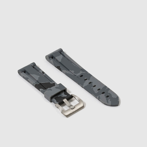 Rubber Strap for Breitling Colt - Graphite Camo