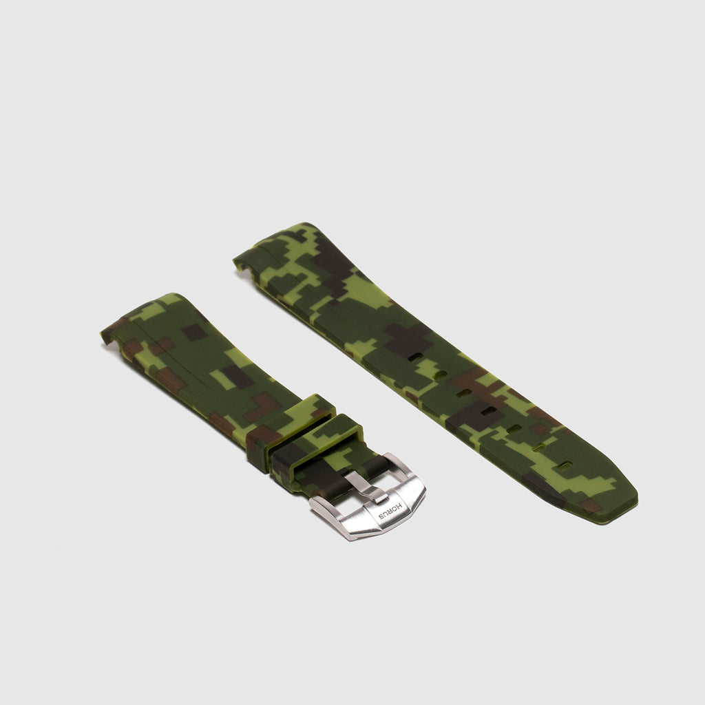 Green-Digi-Camo-Rubber-Strap-