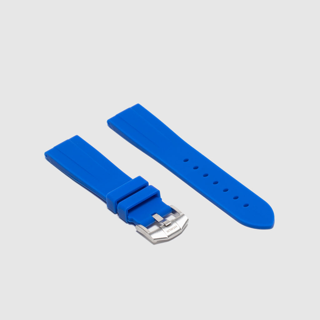Rubber Strap for Patek Philippe Calatrava - Gulfstream Blue
