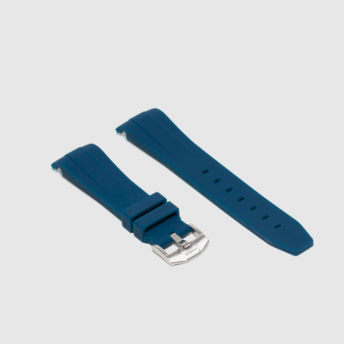 Rubber Strap for Rolex Datejust 41 - Indigo Blue