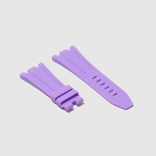 Rubber Strap for Audemars Piguet 42mm Royal Oak Offshore (Tang Buckle) - Lavender Purple