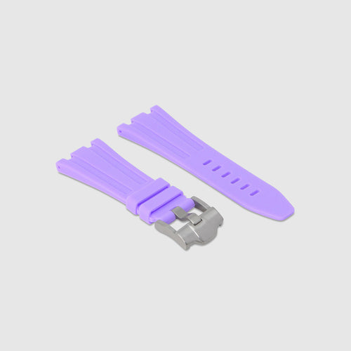 Rubber Strap for Audemars Piguet Diver - Lavender Purple