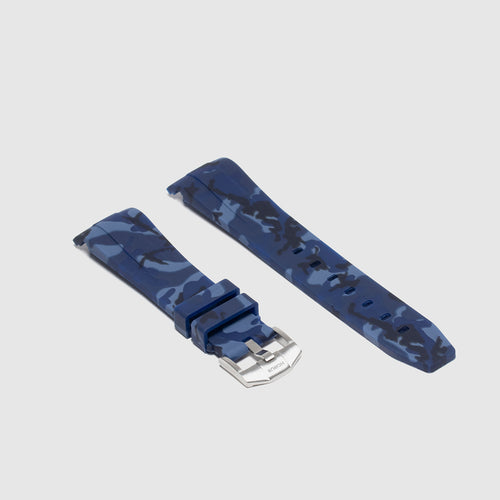 Rubber Strap for Rolex Datejust II - Ocean Camo