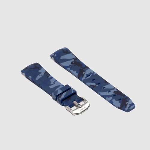 Rubber Strap for Rolex Daytona on Bracelet - Ocean Camo