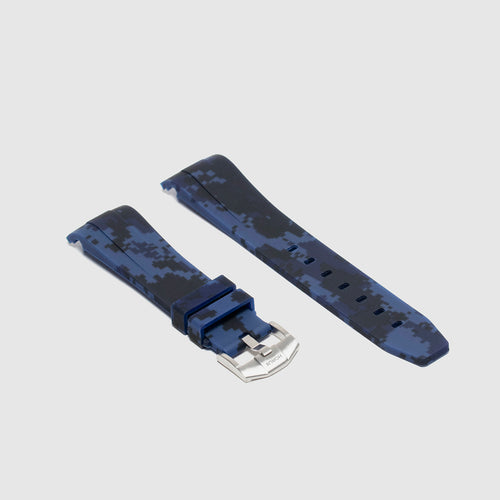 Rubber Strap for Rolex Datejust II - Ocean Digi Camo