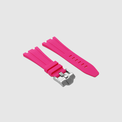 Rubber Strap for Audemars Piguet Diver - South Beach Pink