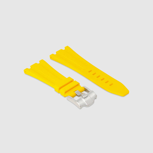 Rubber Strap for Audemars Piguet Diver - Sunshine Yellow