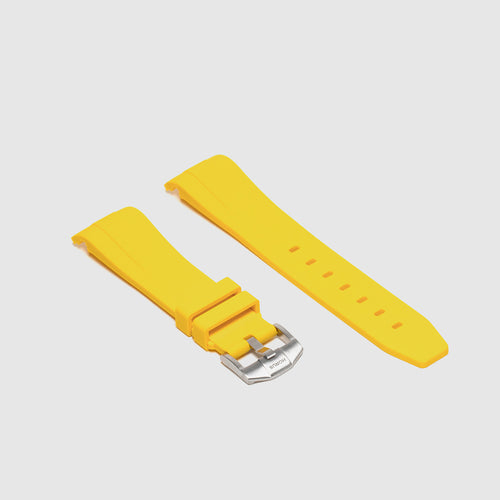 Rubber Strap for Rolex Datejust 41 - Sunshine Yellow