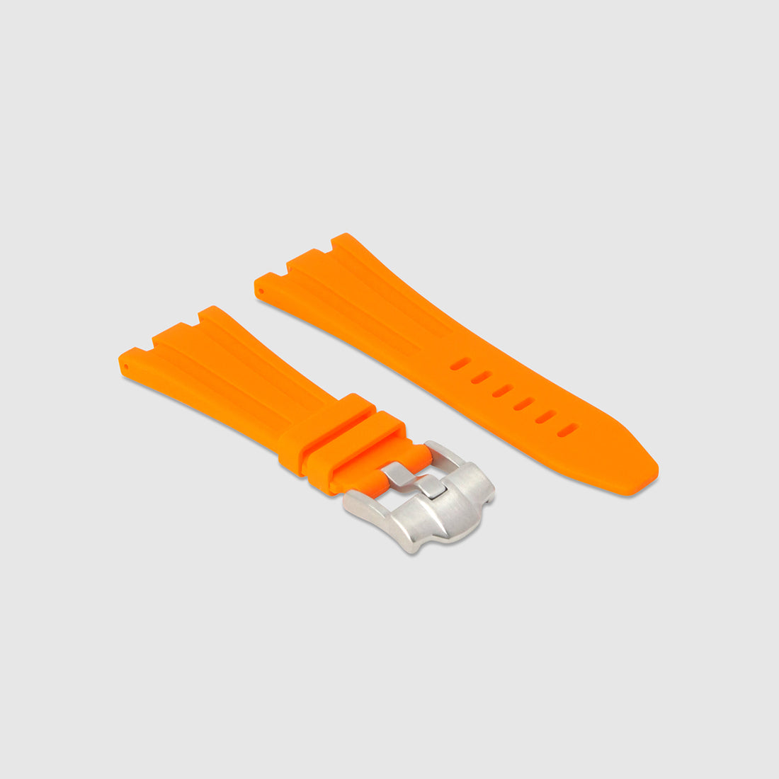 Rubber Strap for Audemars Piguet Diver Tangerine Orange Horus Watch Straps